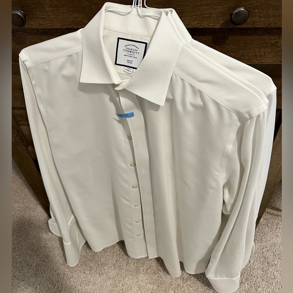 Men’s Slim Fit Charles Tyrwhitt Shirts 16/35 Bundle (3)